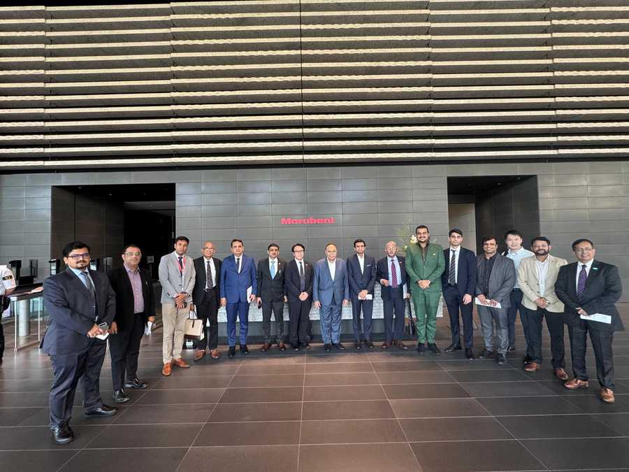 Indian delegation at Marubeni Corporation headquarters, Tokyo
