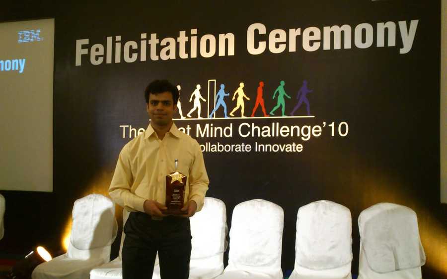Winner, IBM 'The Great Mind Challenge 10'