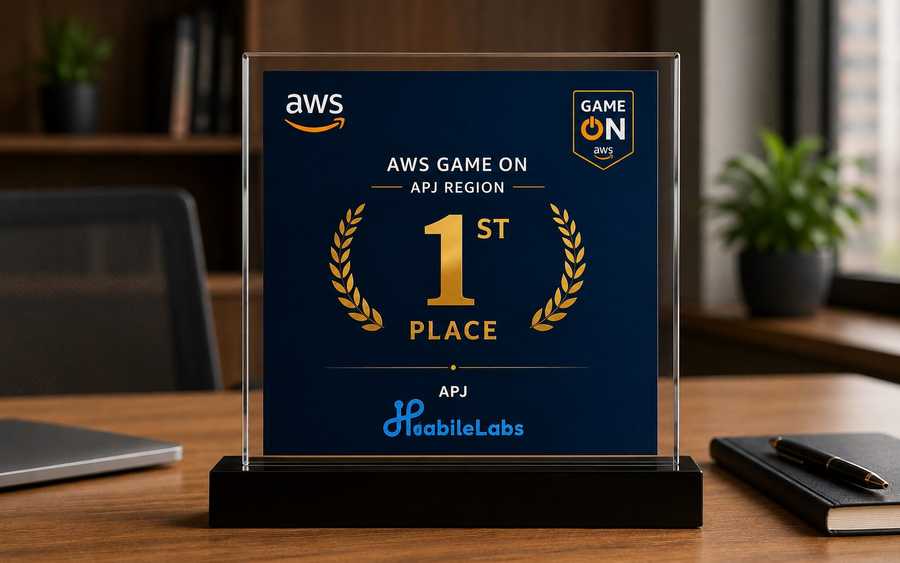 1st Place, AWS Game On, APJ Region