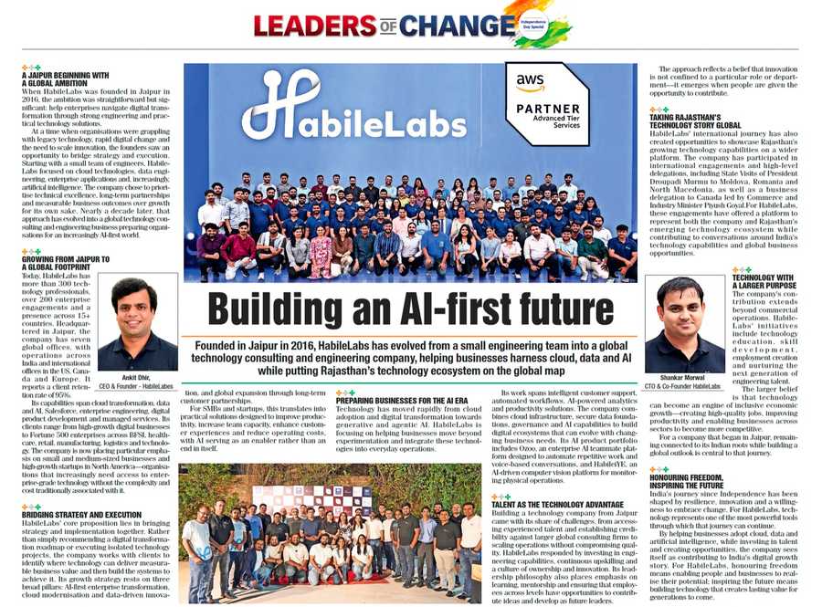 Leaders of Change: Building an AI-First Future
