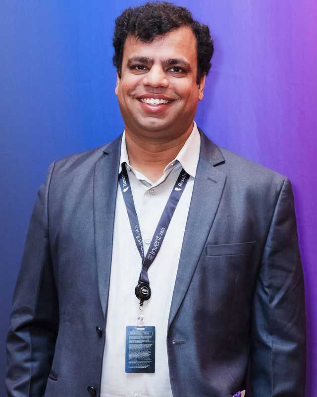 Ankit Dhir, Founder & CEO of HabileLabs, at AWS re:Invent 2025