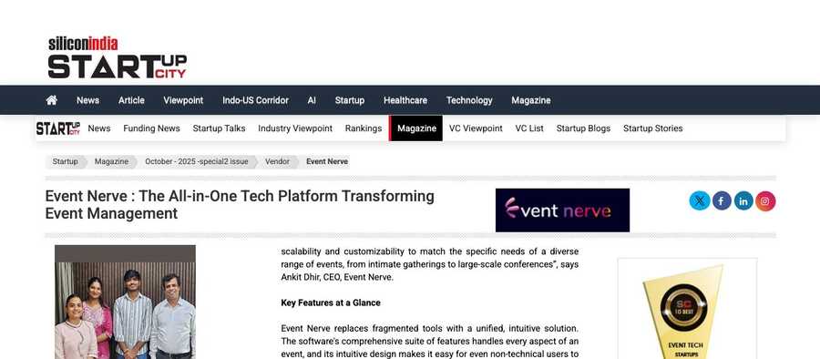 Event Nerve, the All-in-One Tech Platform Transforming Event Management